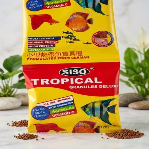 SISO TB-F3 Pro Color Royal Tropical Bits Food 20g Pack – Premium Aquarium Fish Food